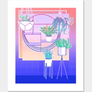 pot plants Posters and Art